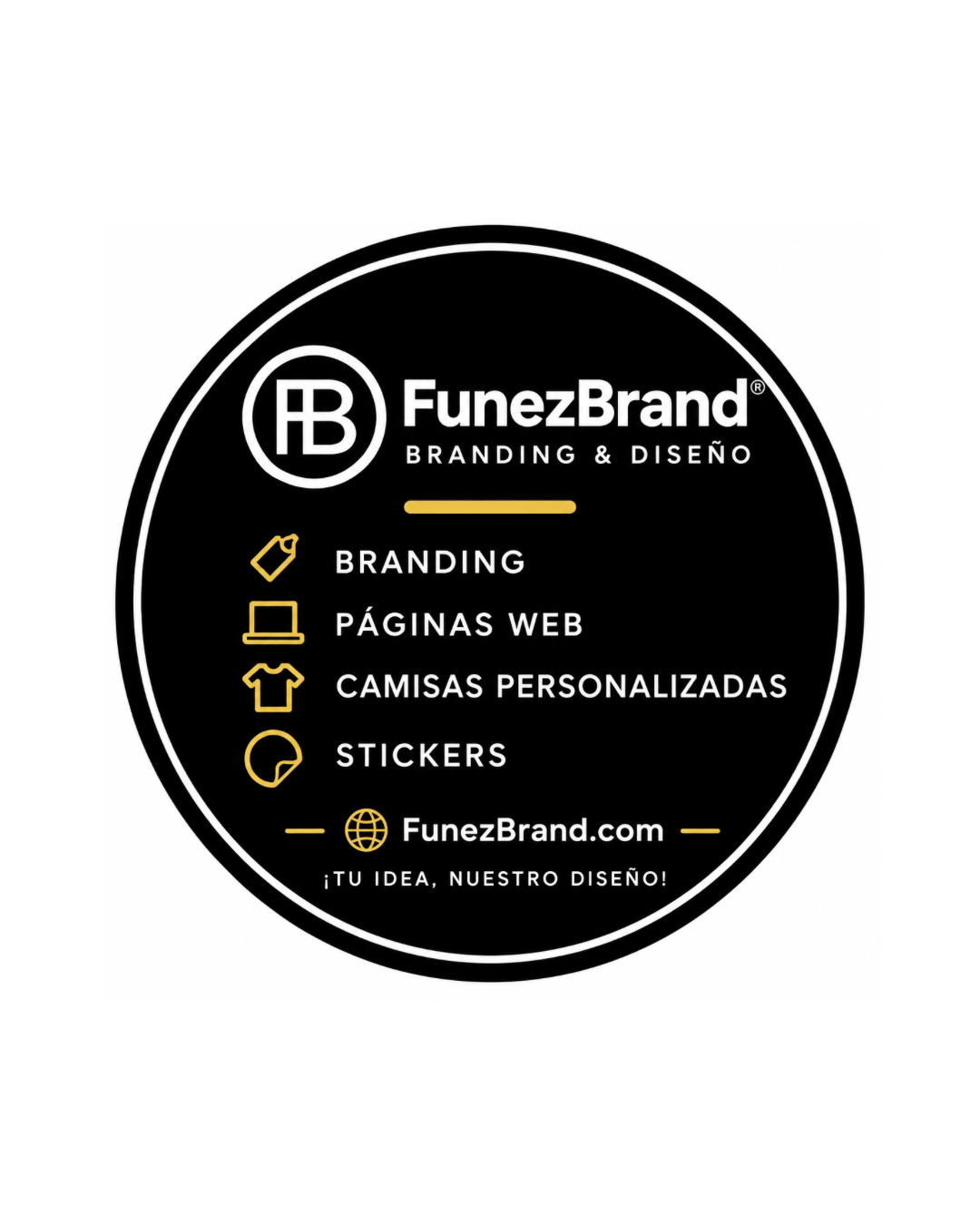 50 Stickers personalizados 3x3pulg